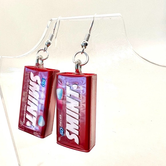 Smints Earrings - Candy Earrings - Mini Brands Earrings - Mini Brands Series 5 - Picture 5 of 8